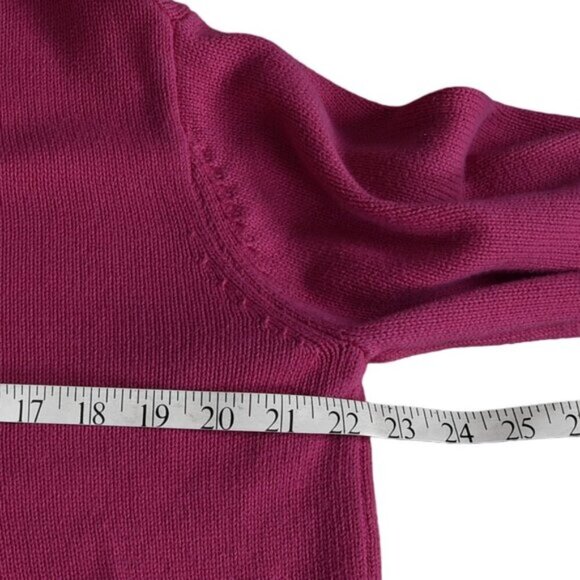 Gap Women's Crew Neck Sweater Pink Relaxed Fit Size Medium - Picture 13 of 15